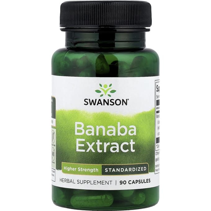 Banaba-extract, 90 capsules (60 mg per capsule)