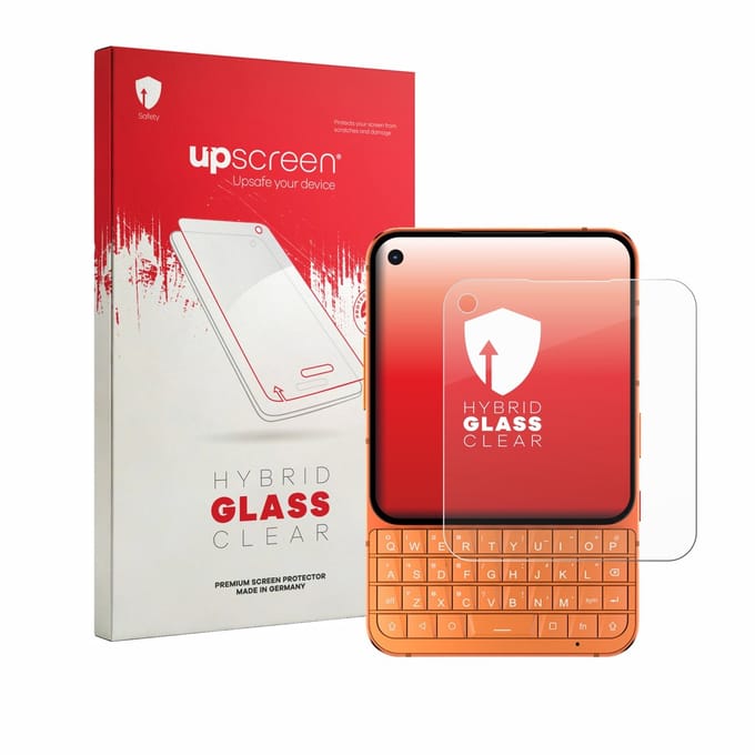 upscreen - Screenprotector voor Unihertz Titan 2 Elite - Folie Beschermfolie Beschermglas transparant