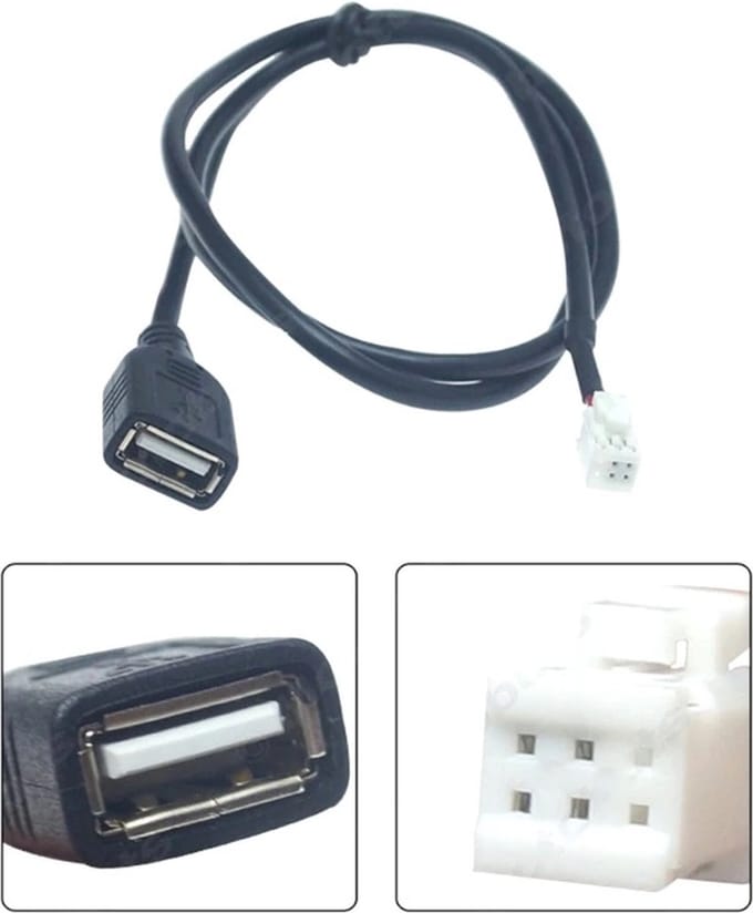 BG4U - USB 6 pins connector Android Radio 1 meter