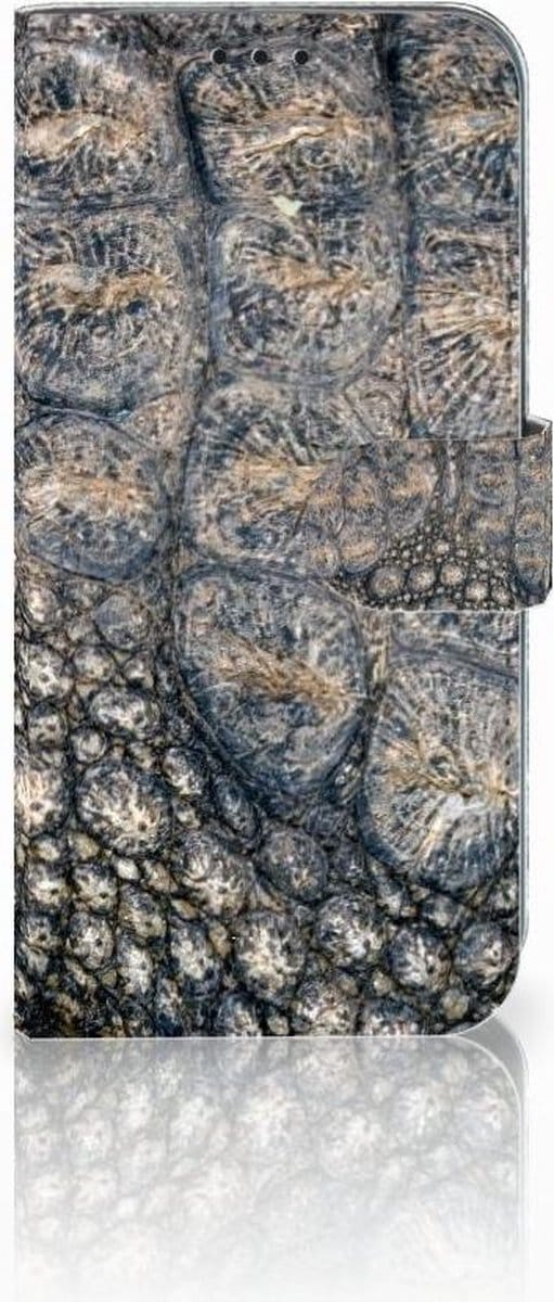 Honor 10 Lite Telefoonhoesje met Pasjes Krokodillenprint