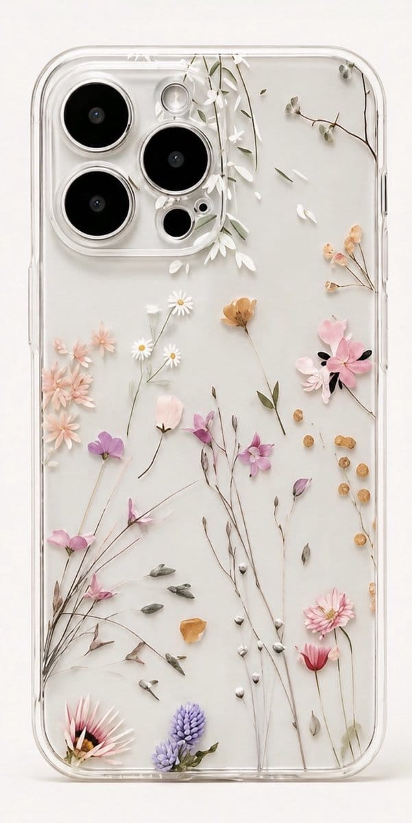 Telefoonhoesje gebloemd - bloemetjes - iPhone 14