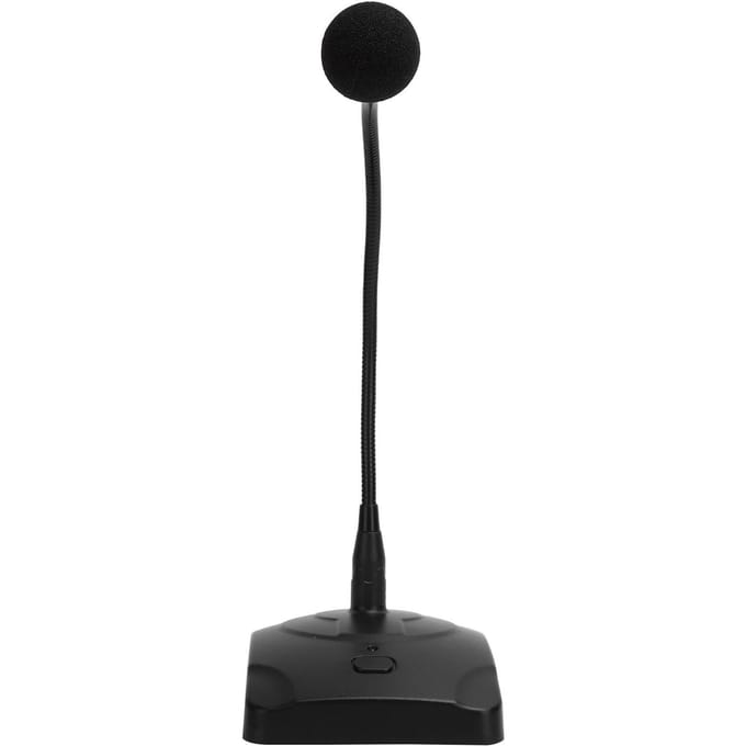 Bedrade Conferentiemicrofoon met 5m XLR-kabel Zwanenhalsmicrofoon voor Computer