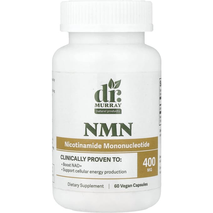 Dr. Murray's, NMN, 400 mg, 60 Veggie Capsules