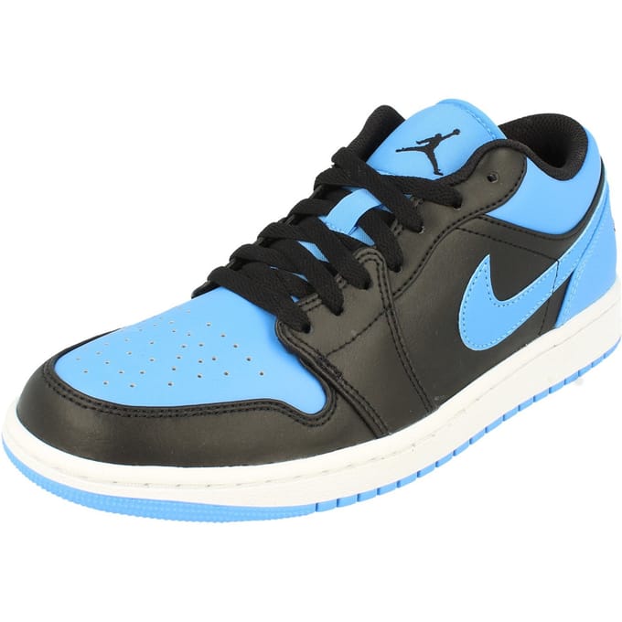 Nike Air Jordan 1 Low Heren Zwarte Sneakers