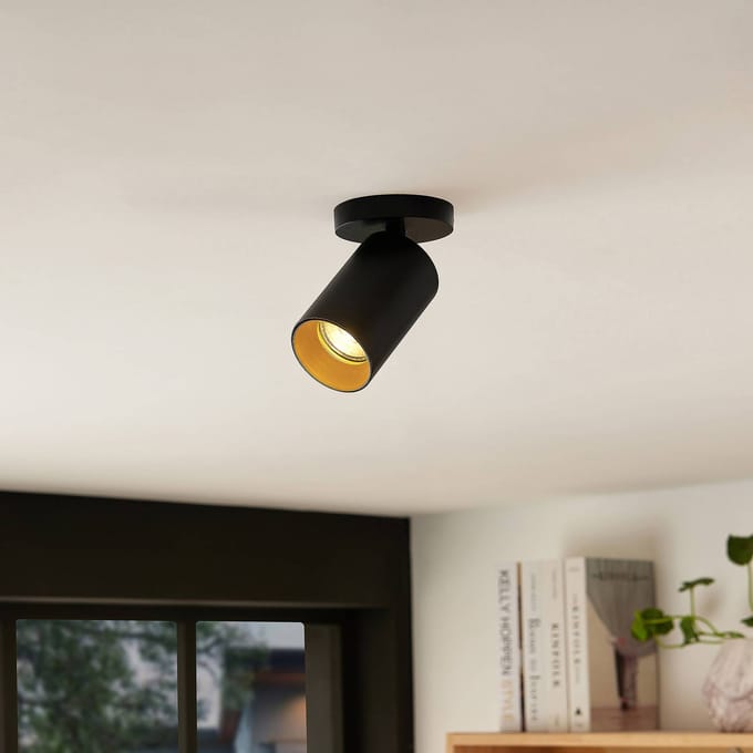 Arcchio - buitenspot - 1licht - aluminium - H: 12.2 cm - GU10 - zwart