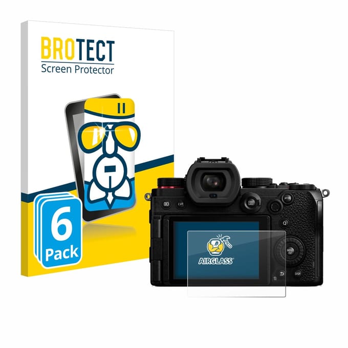 Screenprotector 6 Stuks voor Panasonic Lumix DC-S5 / DC-S5D (2024) Beschermglas transparant