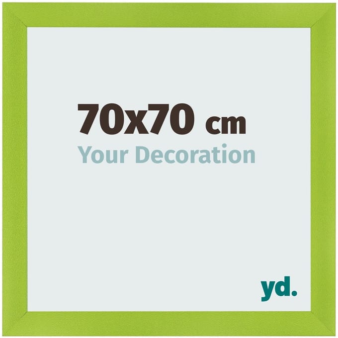 Your Decoration - Fotolijst 70x70 cm - MDF - Groen - Pisa