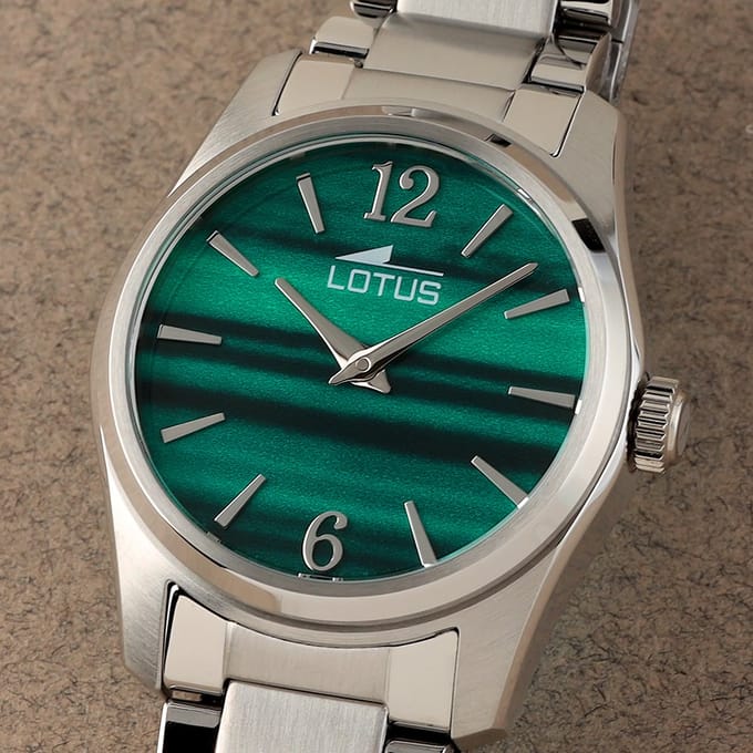 Lotus Casual 19061/5 Acero Clasico Horloge