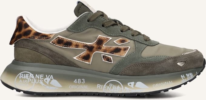 Premiata Lauryn Sneakers - Suède - Dames - Groen - Maat 41