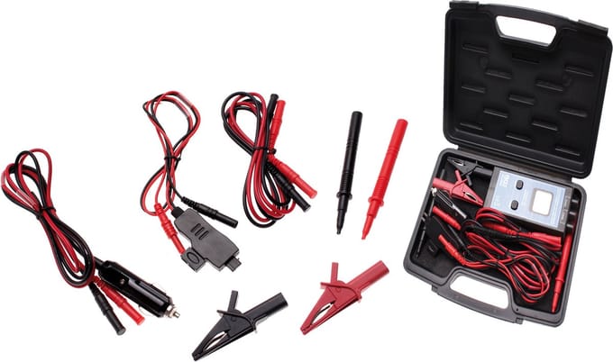 BGS KFZ-Spannings en Stroomtester 1 - 48 V - 8890