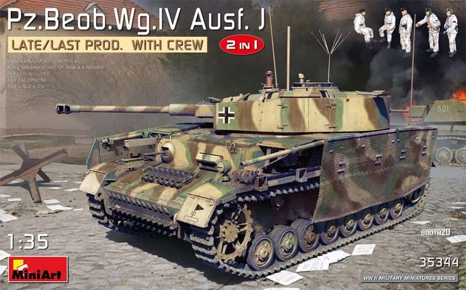 MiniArt Modelbouwpakket Militaire voertuigen - 1:35 - 2in1 Plastic - 35344