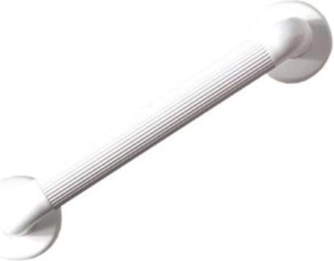 Geribbelde Kunststof Handgreep voor badkamer - 60 cm - Douche Wandbeugel met extra grip