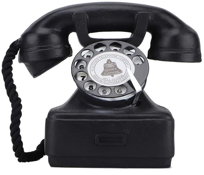 Dailygoods- Telefoonsteun Antiek Retro - Bureau Ornament - Decoratie