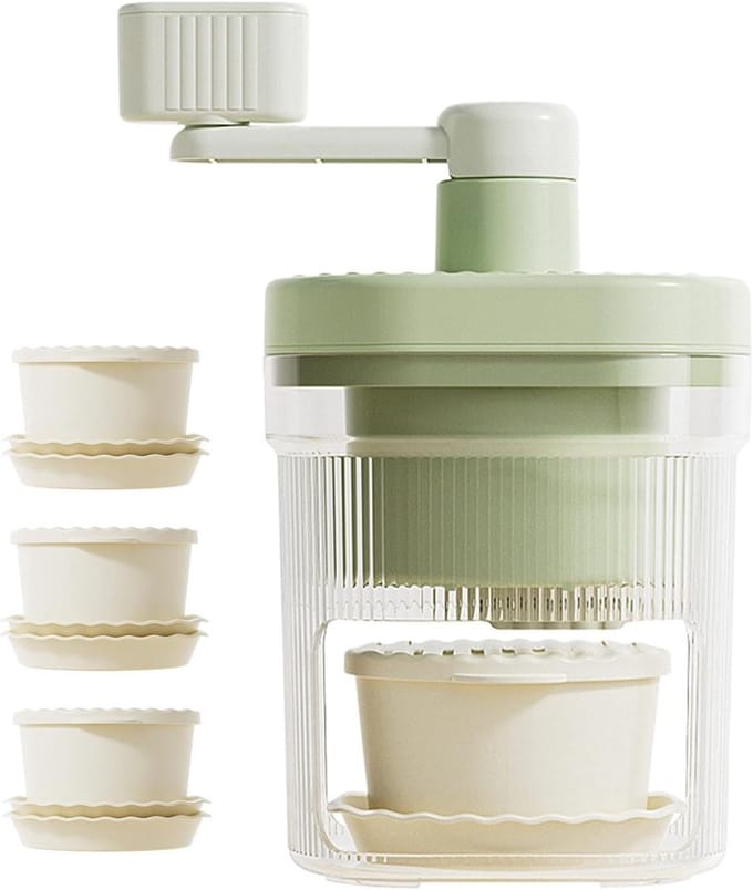 Scheerijsmachine - IJsbreker - Drankjes Maken - Handmatig Mechanisme - 12 x 23 cm - Set