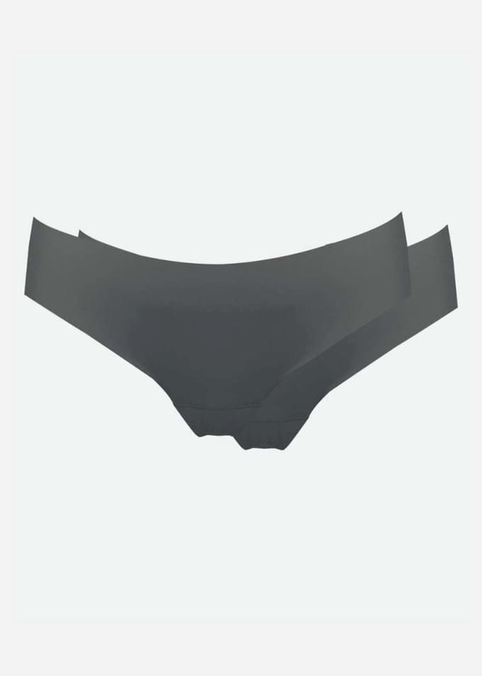 MAGIC Bodyfashion Dream Invisibles String (2-Pack) Zwart Vrouwen - Maat M