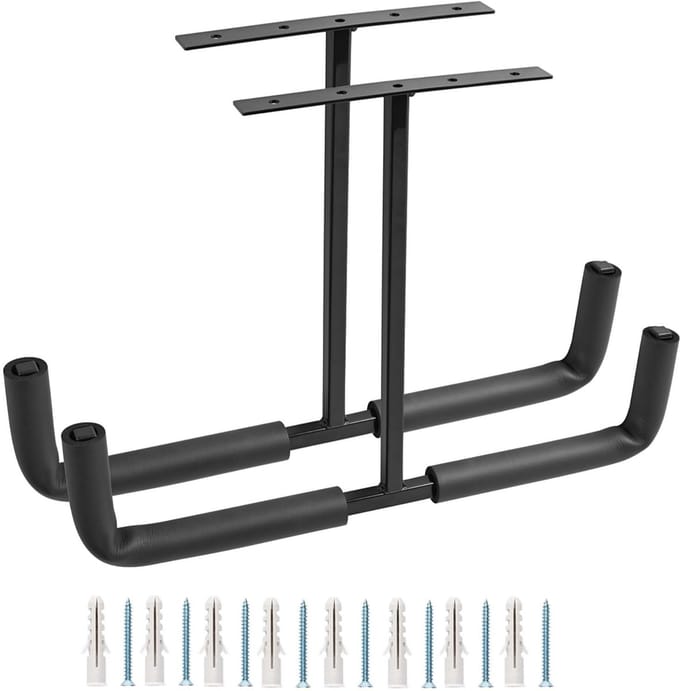 NTHProducts - Heavy Load Ceiling Garage Hooks - Overhead Garage Storage - Ruimtebesparend - Multifunctioneel - Geschikt voor Gereedschap en Fietsen - I...