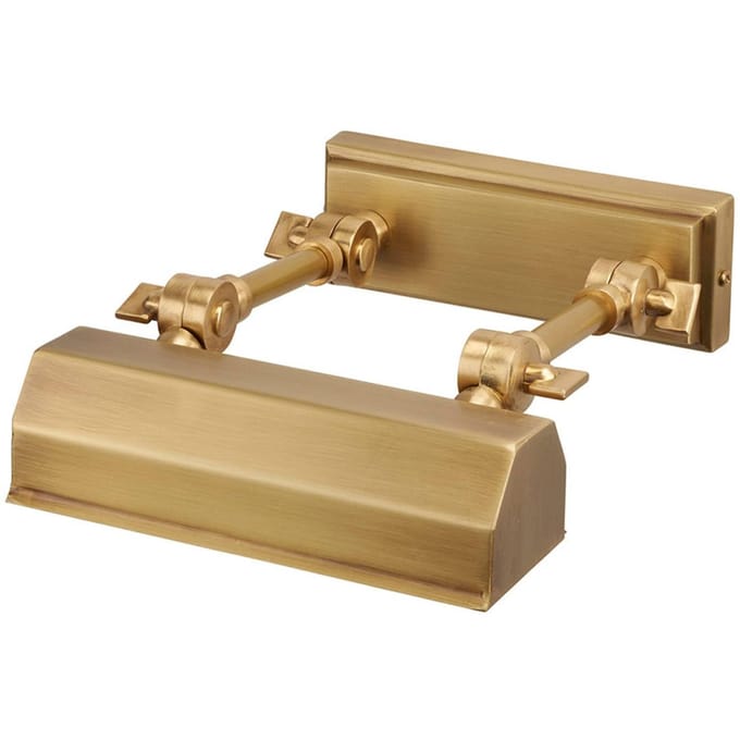 Elstead Lighting LED Schilderijverlichting Chawton | 1X E14 Max 40W | Dimbaar | Aged Brass