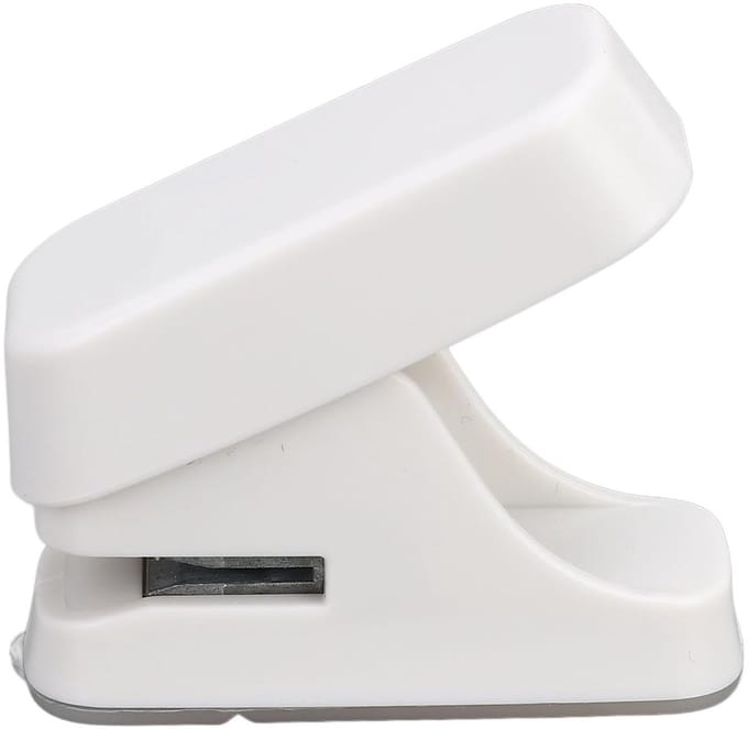 Enkele gaten papier perforator, draagbare papier snijder voor disc binding, scrapbooking, journaling en knutselprojecten