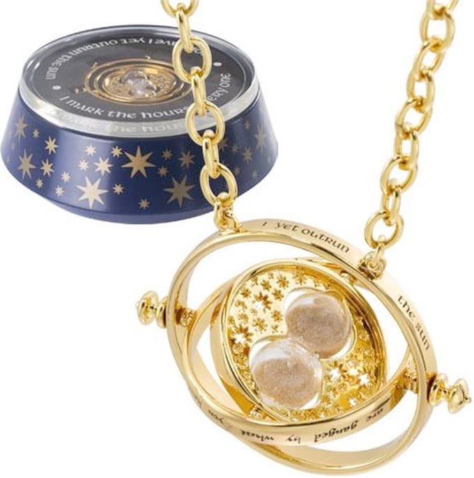 The Noble Collection Harry Potter Verzamelobject Hermione's Time Turner Special Edition Goudkleurig