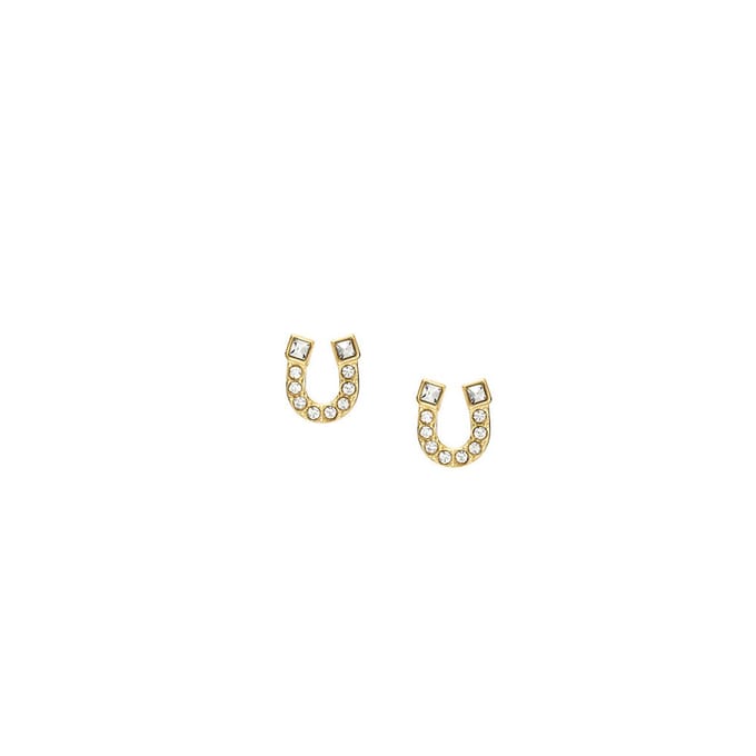 Fossil SUTTON Dames Oorbellen - Goudkleurig