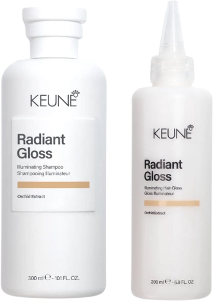 Keune Care Radiant Gloss Shampoo 300 ml & Hair Gloss 200 ml