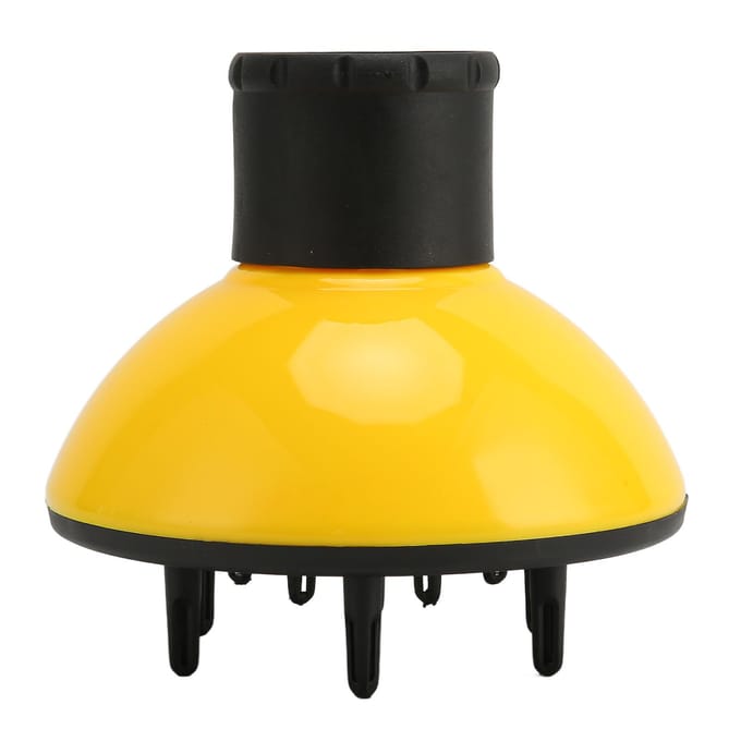 Diffuseur de sèche-cheveux ABS Distribution uniforme Gain de temps Facile à installer Diffuseur de cheveux universel pour
