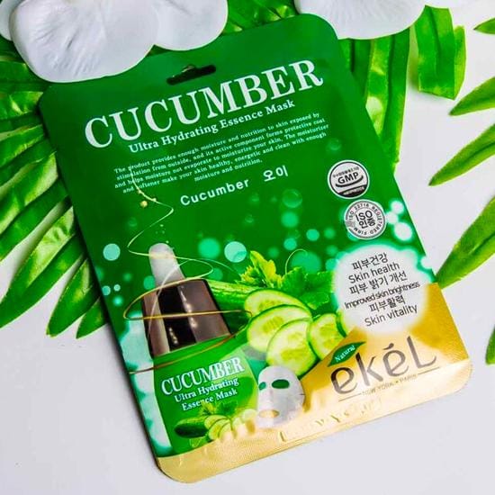 Ekel Mask Pack Cucumber(10ea) one green
