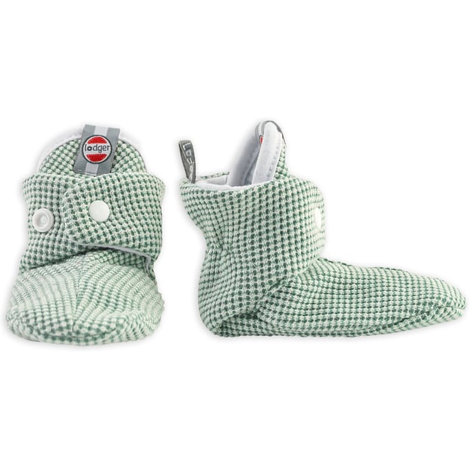 Babyslofjes katoen 16 Groen Slipper Ciumbelle 3-6M