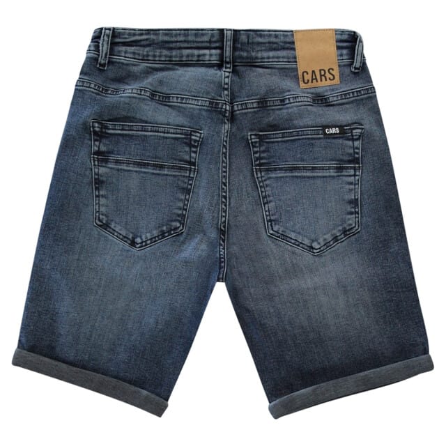 Cars Falcon short dark used blue denim