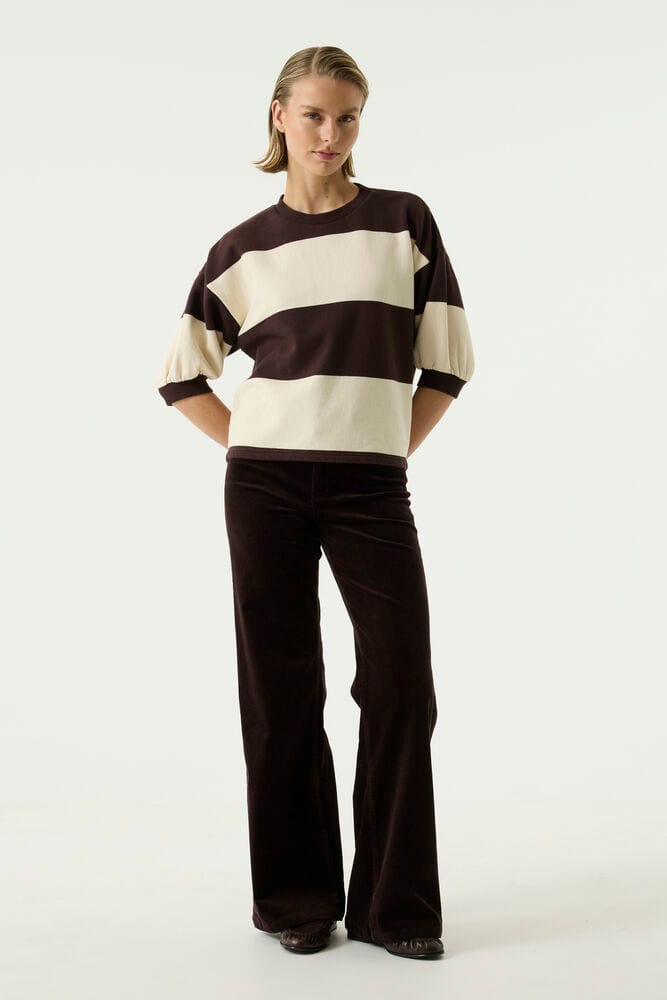 GARCIA Celia Wide Dames Wide Fit Jeans Bruin