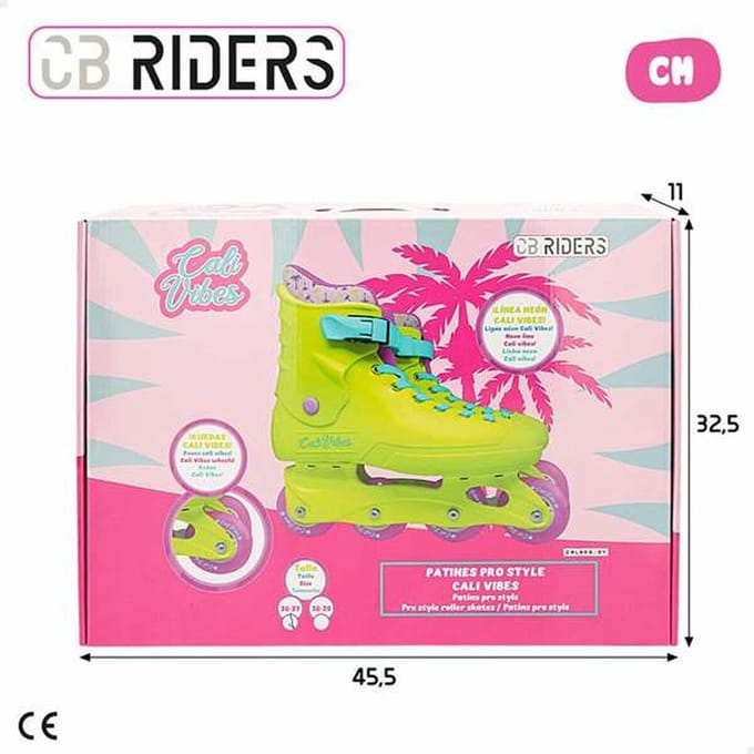Colorbaby Inline Skates Geel EU 36-37 Meisje
