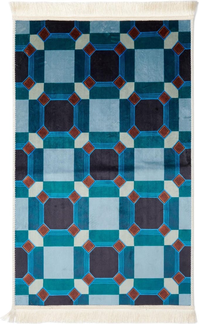 Essenza Teade Vloerkleed Nightblue - 60x90 cm