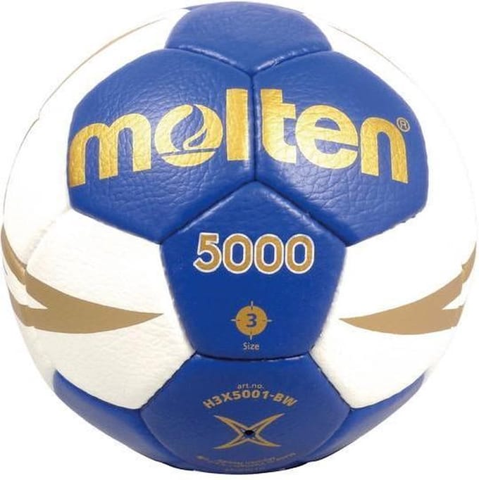 Molten Handbal - blauw/wit/goud maat 3