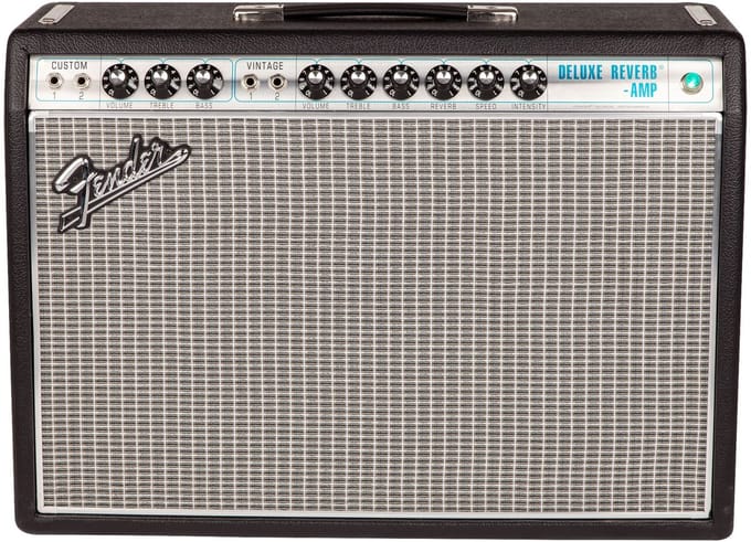Fender ’68 Custom Deluxe Reverb – 22W Buizen Gitaarversterker – Silverface Reissue