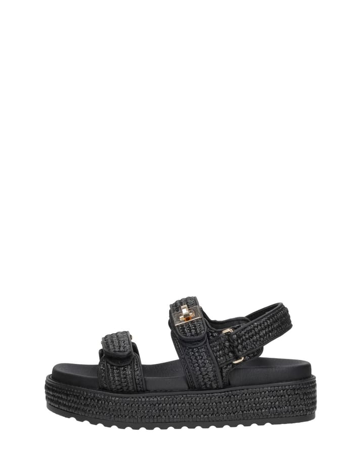 Steve Madden Bigmona Sandalen - Dames - Zwart - Maat 40