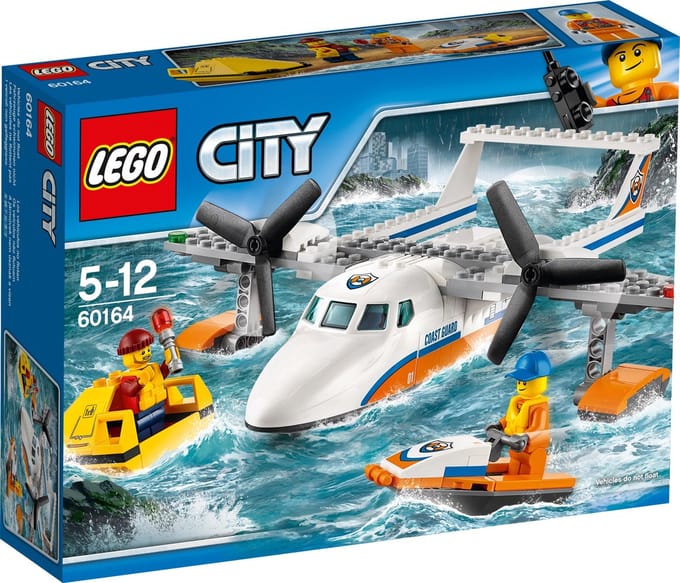 LEGO City Reddingswatervliegtuig 60164