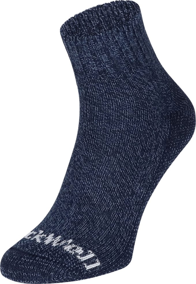 Big Easy Mini Heren Diabetessokken Merinowol Blauw