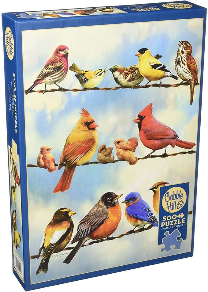 Puzzel 500 Stuk: Vogels in de Natuur