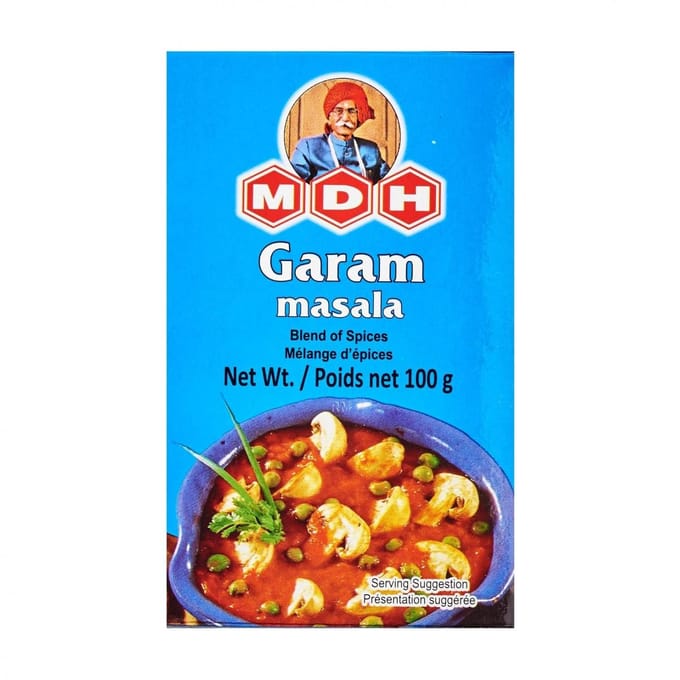 Garam Masala: universeel kruidenmengsel (100 gr), Garam Masala, MDH blue