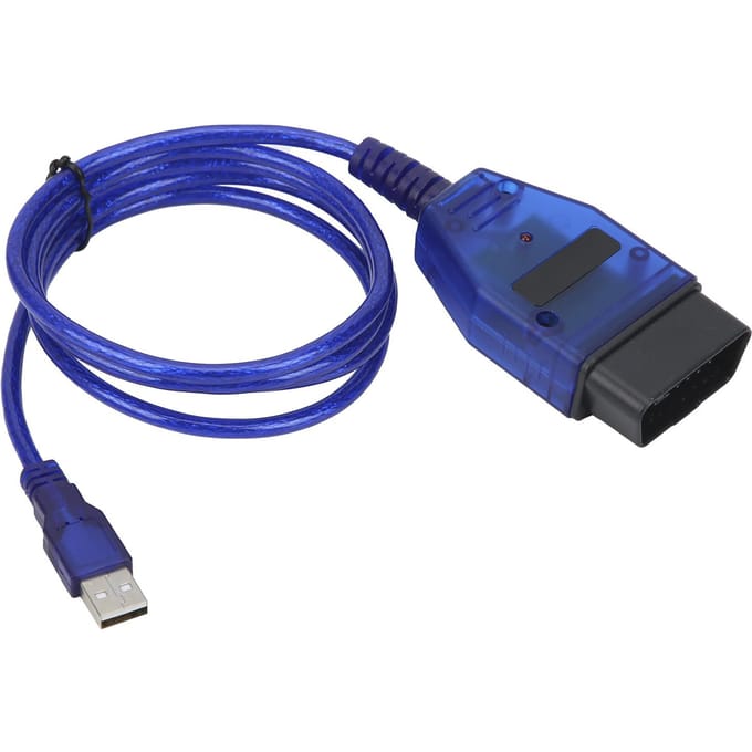Professionele OBD2 USB-kabel Scanner Diagnostisch Scan Tool Geschikt voor Seat AlteaArosaCordoba blue