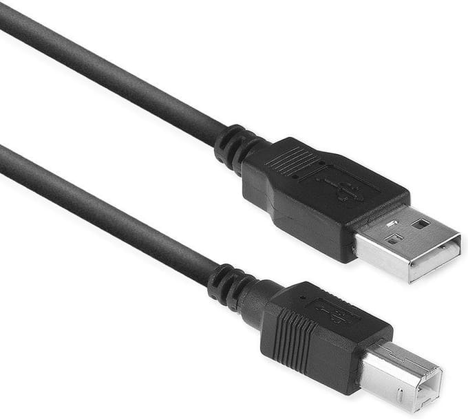 ACT USB 2.0 aansluitkabel A male - B male, 3 meter AC3033