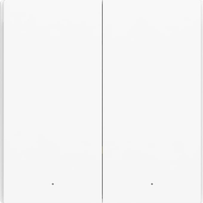 Aqara Wireless Remote Switch H1 (Double Rocker) - Zigbee 3.0 - draadloze wandschakelaar