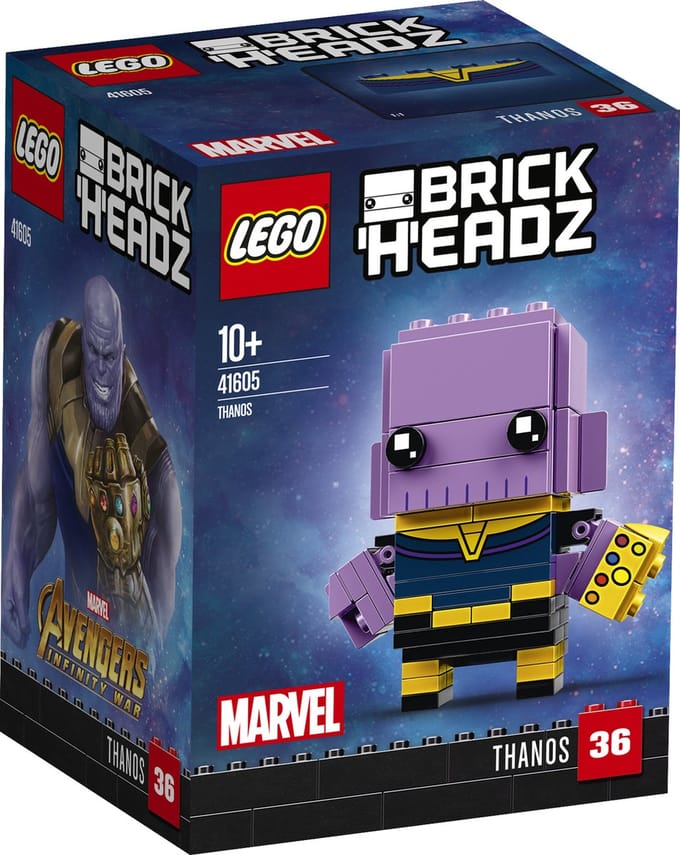 LEGO BrickHeadz Marvel Avengers Thanos 41605