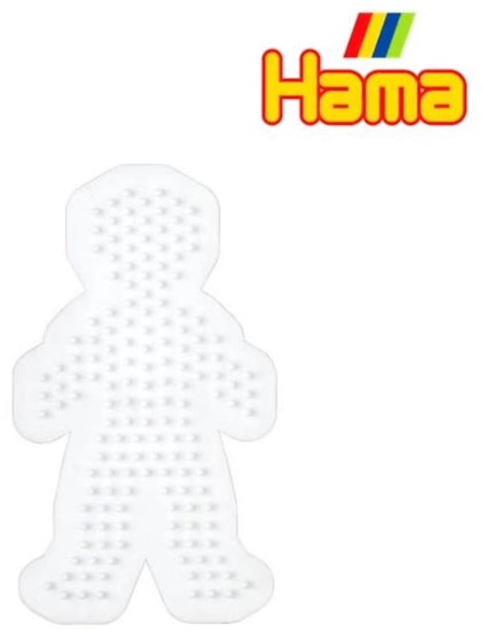 Hama strijkkralen grondplaat - Jongen