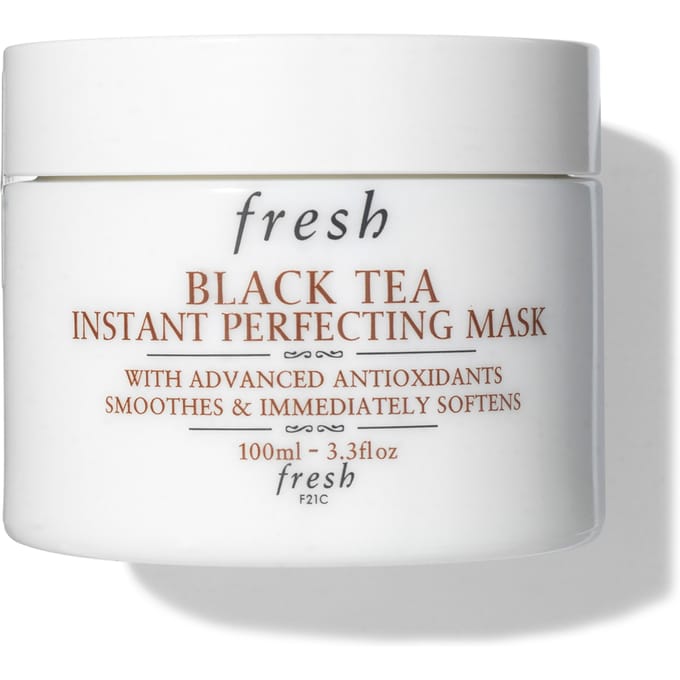 Vers, Zwarte Thee, Zacht, Antioxidanten, Gelmasker, Gezicht, 100 ml