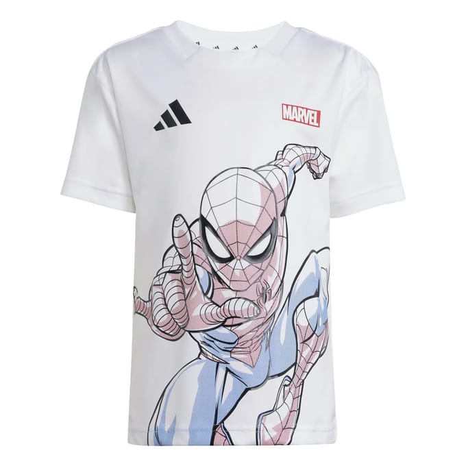 adidas Sportswear ADIDAS MARVEL SPIDER-MAN T-SHIRT SET - Kinderen - Wit