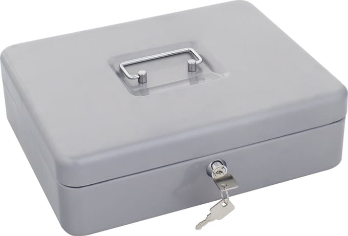 Rottner Geldkist Anna - Zilver - 9x30x24cm