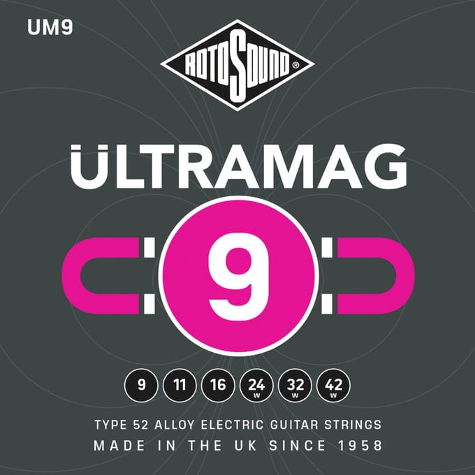 Rotosound UM9 UltraMag Gitaarsnaren (9-42)