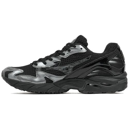 Lage Sneakers Mizuno Wave Rider 10 Sport Black Sand Metallic Gray