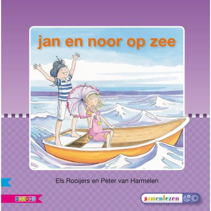 Jan En Noor Op Zee / Avi M E 3 - Veilig Leren Lezen - Els Rooijers